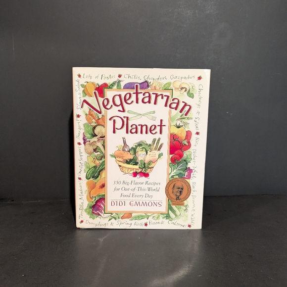 EUC VEGETARIAN PLANET HARDCOVER COOKBOOK - Picture 4 of 4